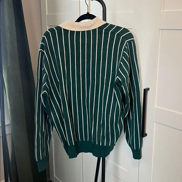 Kith Green and cream pinstripe Sweater - Picture 5 of 5